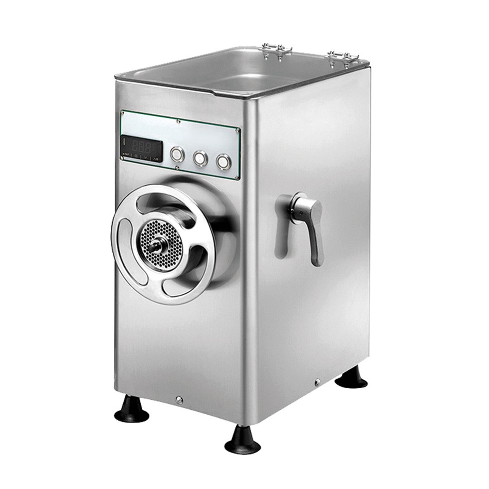 Dreiphasiger gekühlter Edelstahl-Fleischwolf - stündliche Produktion 150/250 kg