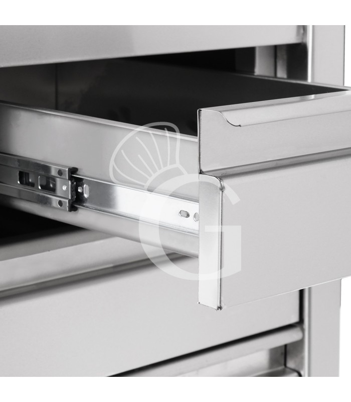 copy of Cassettiera 2 cassetti e un cassettone, L 500 x P 600 x H 850 mm