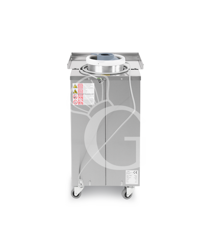 Arrotondatrice professionale maxi in acciaio inox - peso pasta da 20 a 800 gr