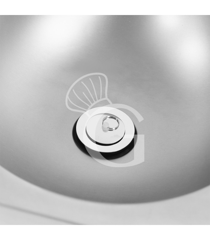 Handwaschbecken, Wandmontage, Kniebedienung, mit Wasserhahn