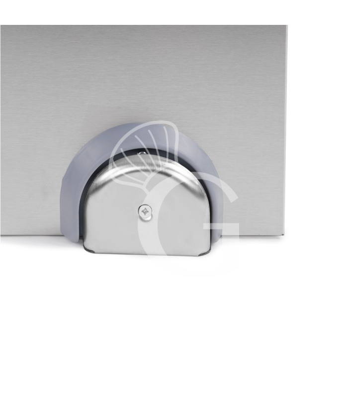 Handwaschbecken, Wandmontage, Kniebedienung, mit Wasserhahn