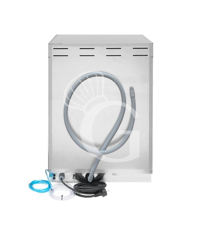 copy of Lavastoviglie elettromeccanica monofase cesto 50x50cm altezza 32cm- dosatore brillantante e detergente installato