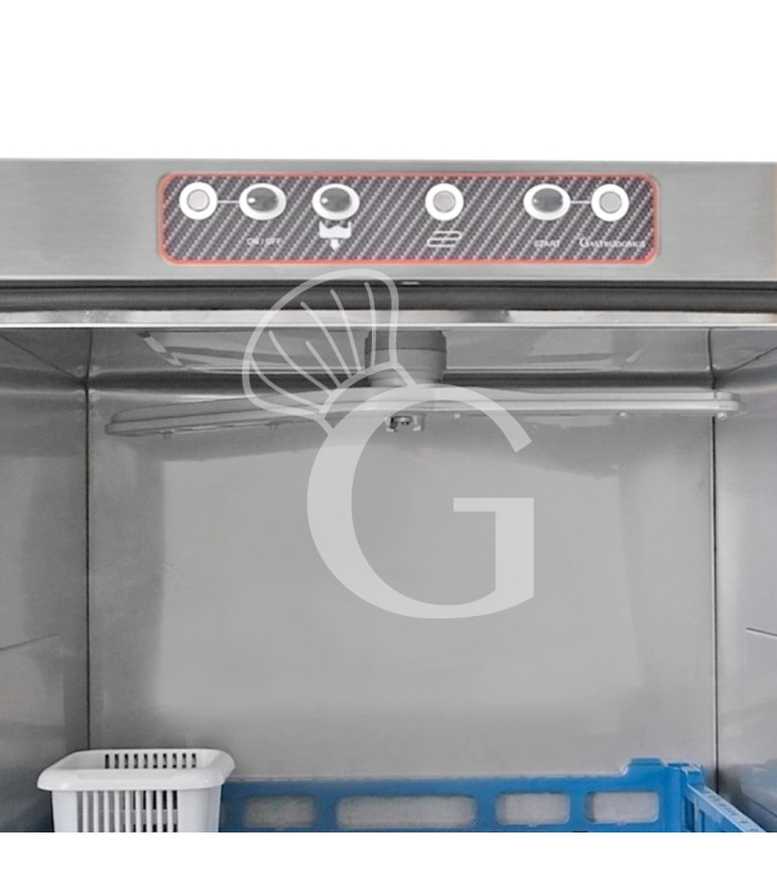 copy of Lavastoviglie elettromeccanica monofase cesto 50x50cm altezza 32cm- dosatore brillantante e detergente installato