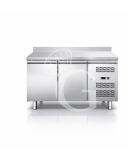 Kühltisch für Konditorei 2 Türen Aufkantung 600 mm x 400 mm -2°C/+8°C Energieklasse C