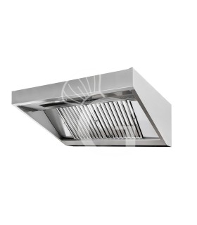 Wandhaube mit Motor, B 1200 mm x T 1100 mm x H 450 mm