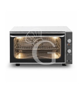 Elektro Heißluftofen, für die Bäckerei, Luftbefeuchter, mechanische Steuerung, einphasig, 3 Backbleche (600x400 mm)