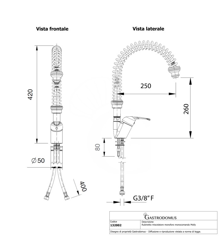 Einloch, Mischbatterie "Molly"