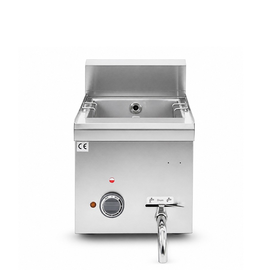 Profi Elektro-Nudelkocher, 1 Becken (14 Liter), Tischgerät (B 300 mm x T 600 mm x H 280 mm)