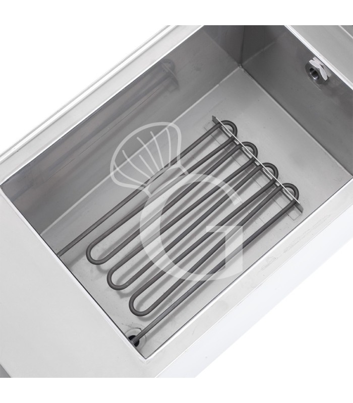 Profi Elektro-Nudelkocher, 1 Becken (14 Liter), Tischgerät (B 300 mm x T 600 mm x H 280 mm)