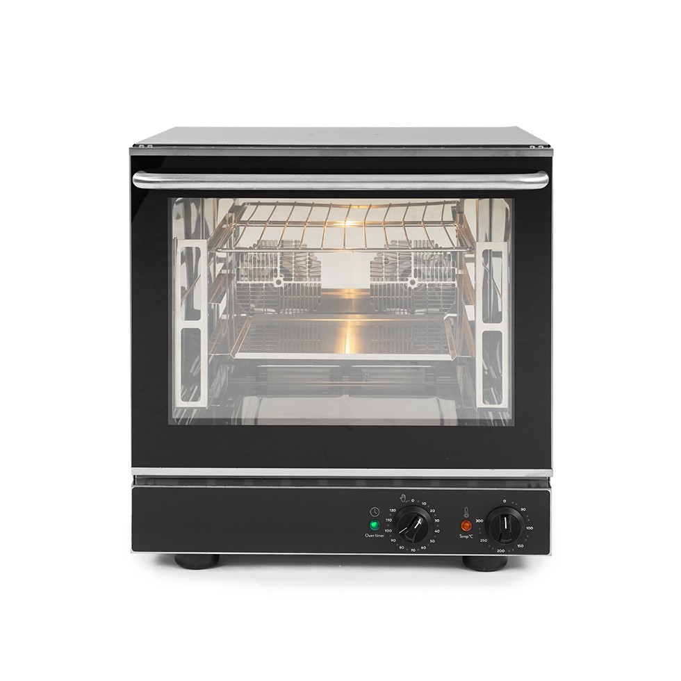 Elektro Heißluftofen für Croissants, Klapptür, mechanische Steuerung, 4 Backbleche GN 2/3, 2,8 kW