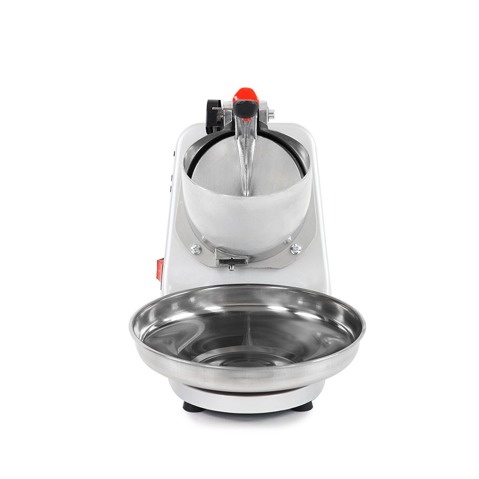 Professioneller Einphasen-Eiscrusher mit einer Kapazität von 65 Kg/h und einer Leistung von 0,3 Kw