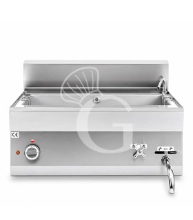 Profi Elektro-Nudelkocher, 1 Becken (40 Liter), Tischgerät (B 700 mm x T 650 mm x H 280 mm)