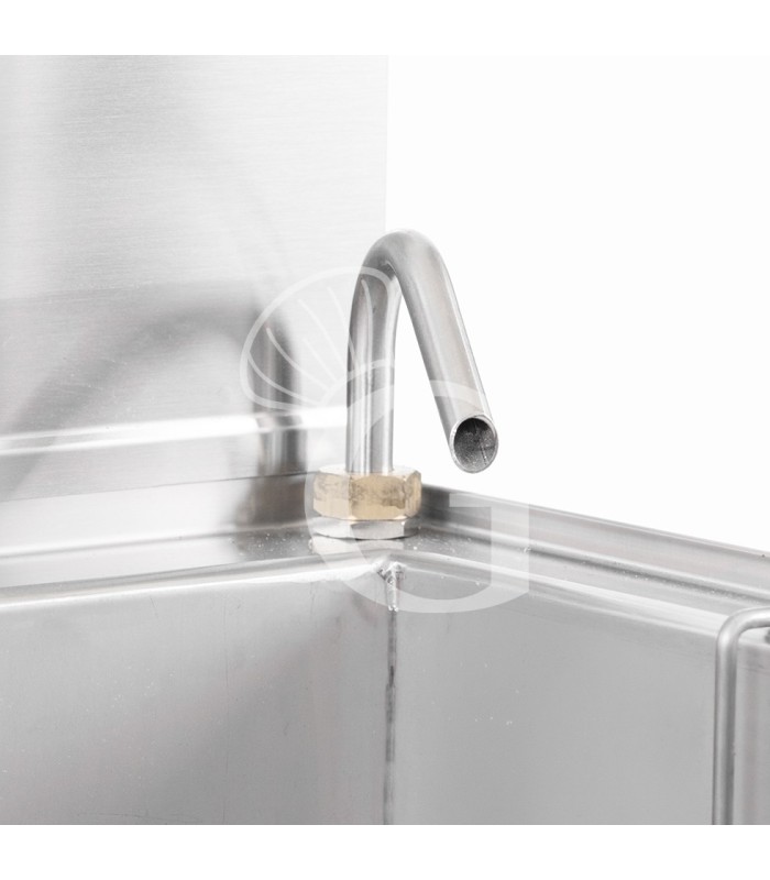 Profi Elektro-Nudelkocher, 1 Becken (40 Liter), Tischgerät (B 700 mm x T 650 mm x H 280 mm)