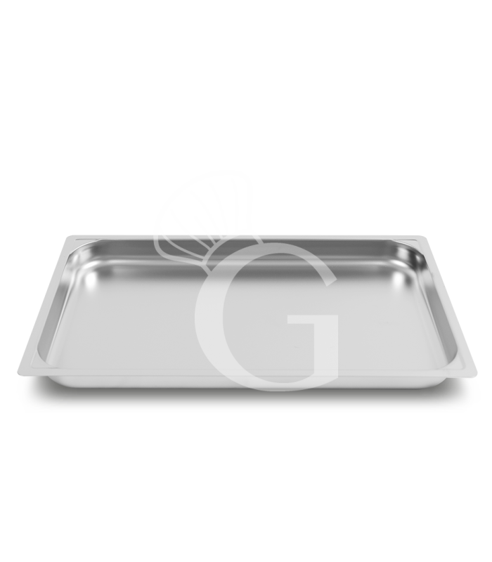 Backblech, rechteckig, Edelstahl, GN1/1 B 530 mm x T 325 mm x H 20 mm