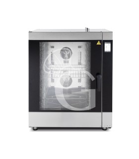 Heißluftdämpfer, elektrisch, Touchscreen, Luftbefeuchter, für 10 GN1/1 oder 600x400 mm Bleche, automatisches Reinigungssystem