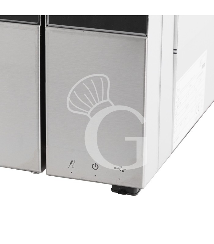 Heißluftdämpfer, elektrisch, Touchscreen, Luftbefeuchter, für 10 GN1/1 oder 600x400 mm Bleche, automatisches Reinigungssystem