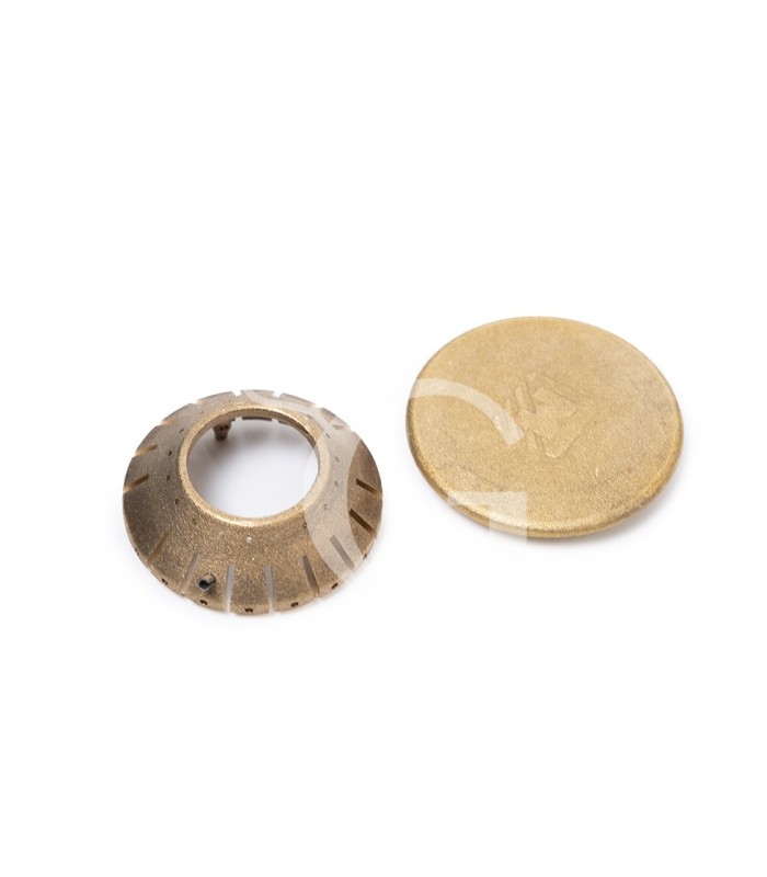 Professioneller Gasherd mit 4 Brenner und Gasbackofen – Tiefe 650 mm