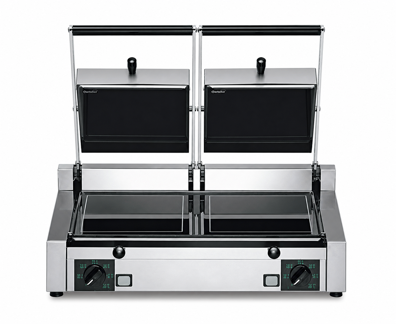 Doppel Kontaktgrill, Glaskeramik, glatt, B 700 mm x T 490 mm x H 170 mm