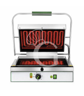 Kontaktgrill, Glaskeramik, glatt, B 490 mm x T 450 mm x H 190/600 mm