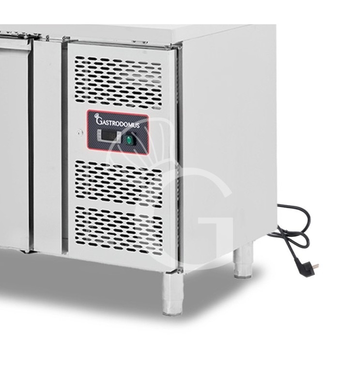 copy of Tavolo refrigerato - 2 porte - Prof. 700 - temperatura -2°C/+8°C