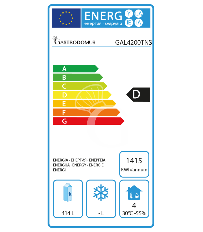 copy of Tavolo refrigerato - 2 porte - Prof. 700 - temperatura -2°C/+8°C