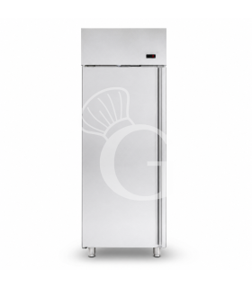Kühlschrank (700 Liter), Edelstahl, Umluftkühlung, Temperatur -2°C /+10°C, Energieklasse G