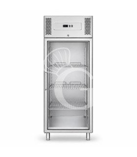 Tiefkühlschrank (650 L), Temperatur -18°C/-22°C, Glastür