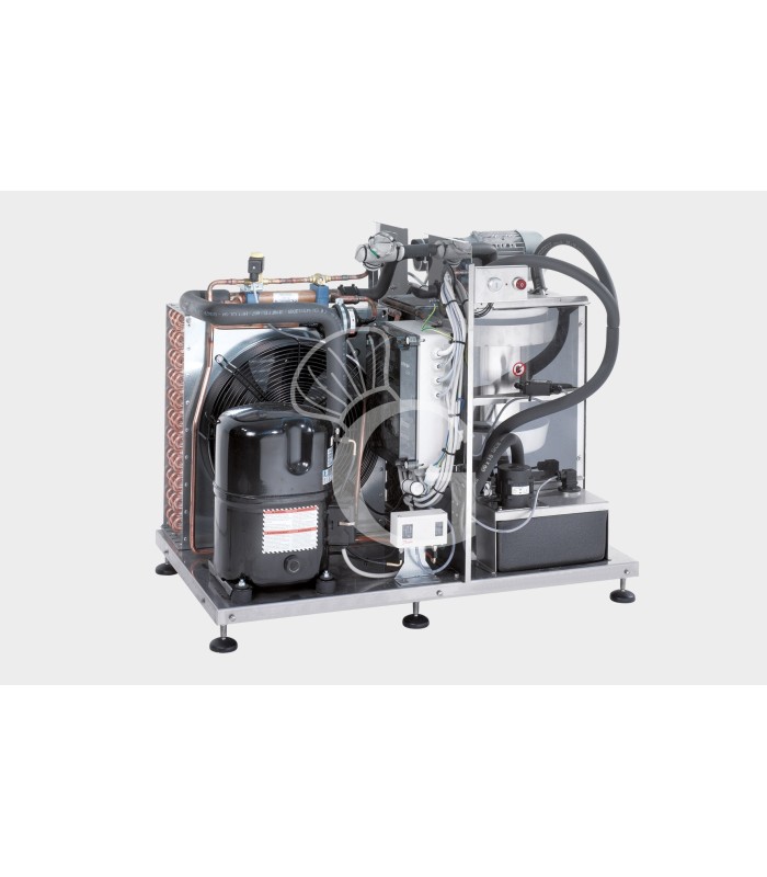 Eiswürfelmaschine - Scherbeneis, 250kg/24h, einphasig