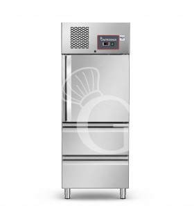 copy of Armadio refrigerato ventilato TN - porta in vetro - capacità 650 LT - tropicalizzato