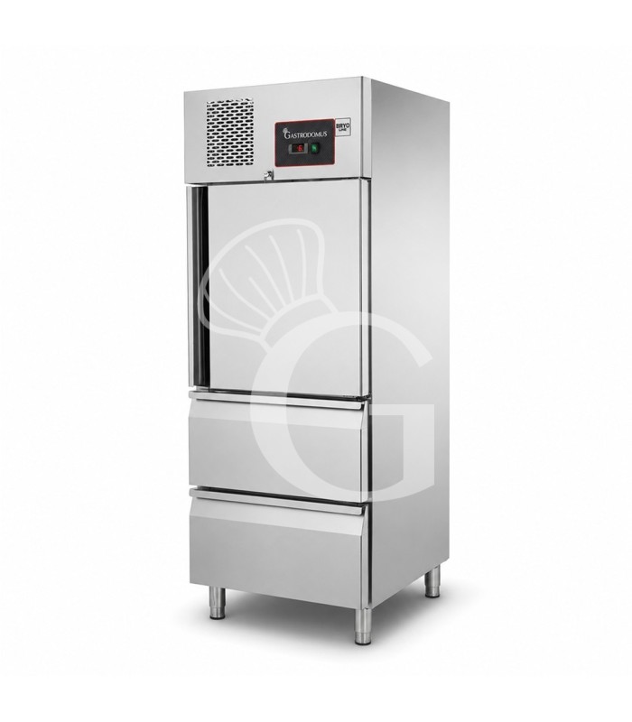 copy of Armadio refrigerato ventilato TN - porta in vetro - capacità 650 LT - tropicalizzato