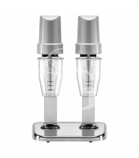 Dual-Barmixer/Milchshaker, 2 Lexanbecher (0,5 L+0,5 L), 120 W+120W, B 300 mm x T 195 mm x 485 mm