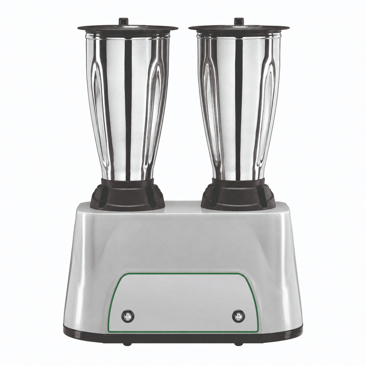 Dual-Barmixer, 2 Edelstahlbecher (1,5 L+1,5 L), 350 W, B 380 mm x T 210 mm x H 490 mm