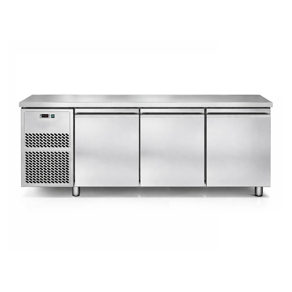 copy of Tavolo refrigerato 3 porte Prof. 600 mm - temperatura -18°C/-22°C