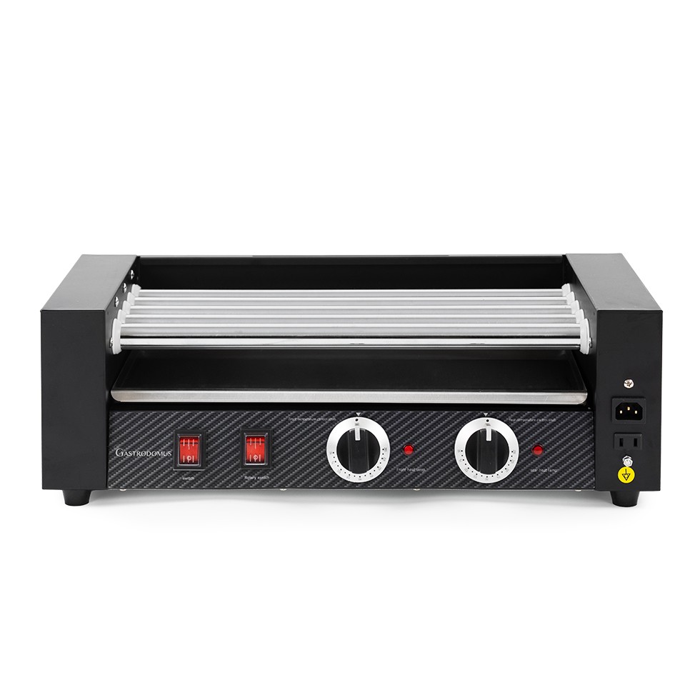 Hot Dog Grill, 5 Rollen, 1000 W, B 580 mm x T 250 mm x H 215 mm