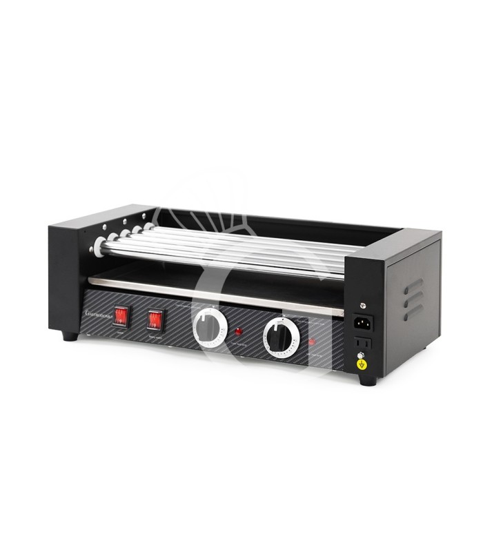 Hot Dog Grill, 5 Rollen, 1000 W, B 580 mm x T 250 mm x H 215 mm