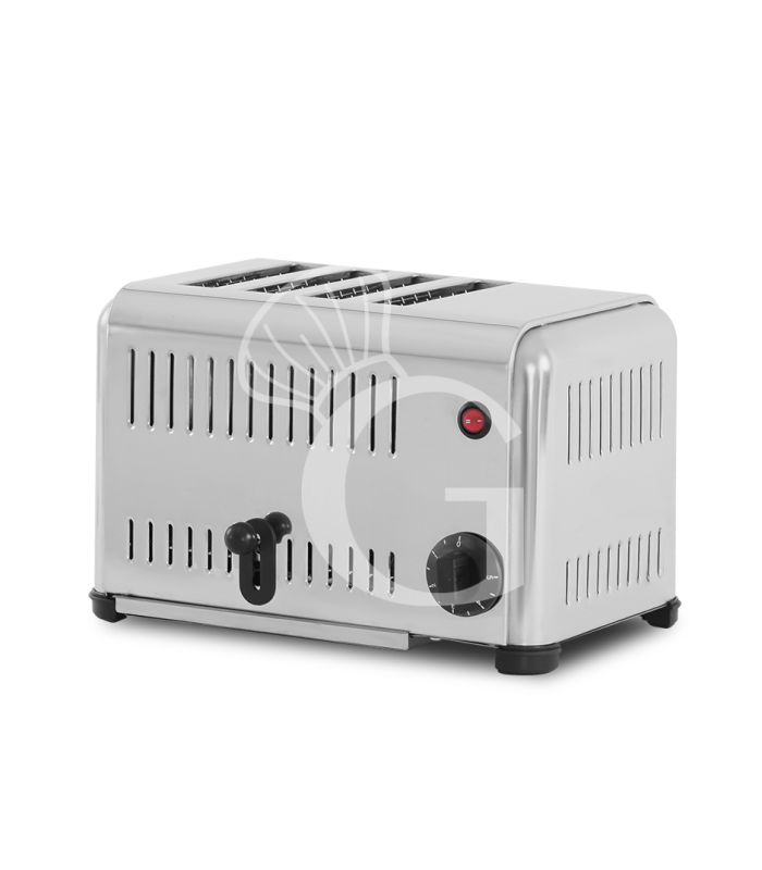 Gastro Toaster, 4 Brotscheiben, 2300 W, B 330 mm x T 240 mm x H 220 mm