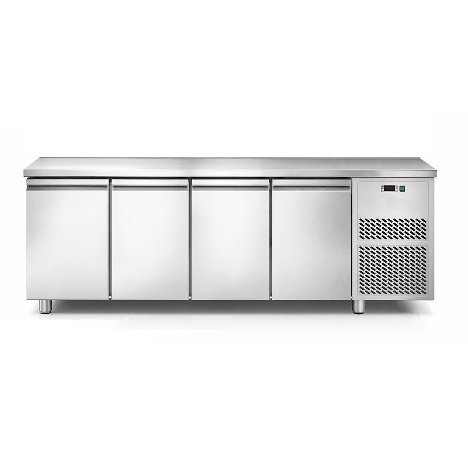 copy of Tavolo refrigerato 4 porte Prof. 700 mm - temperatura 0°C/+10°C