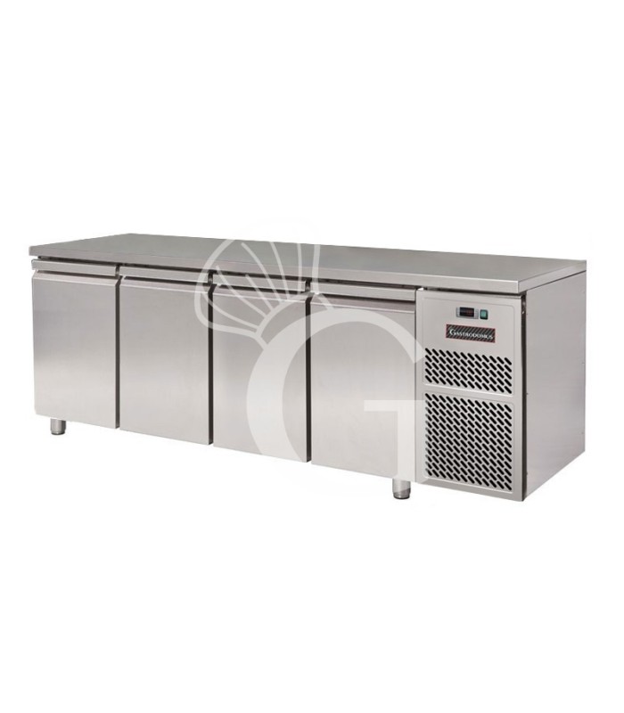 copy of Tavolo refrigerato 4 porte Prof. 700 mm - temperatura 0°C/+10°C