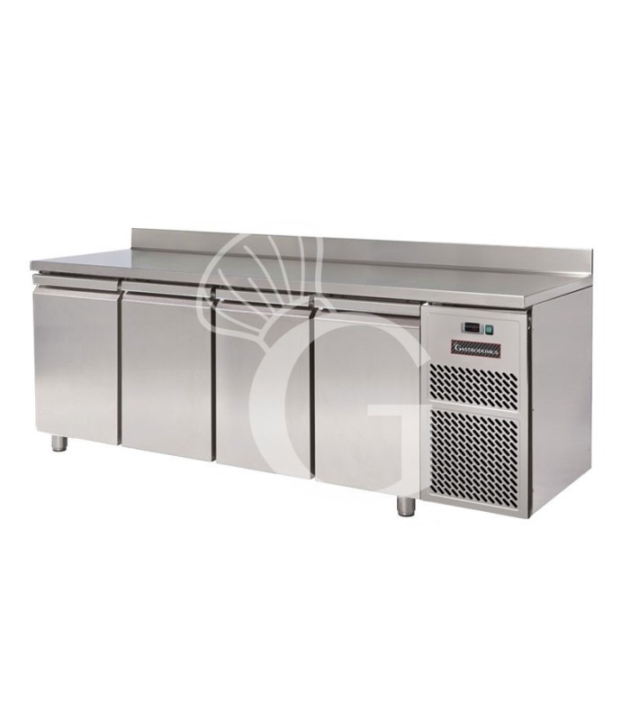 copy of Tavolo refrigerato 4 porte con alzatina Prof. 700 mm - temperatura 0°C/+10°C