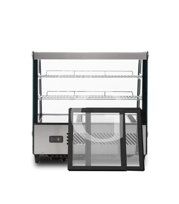 Tisch-Kühlvitrine, 100 L, 0°C/+12°C, B 695 mm x T 470 mm x H 685 mm