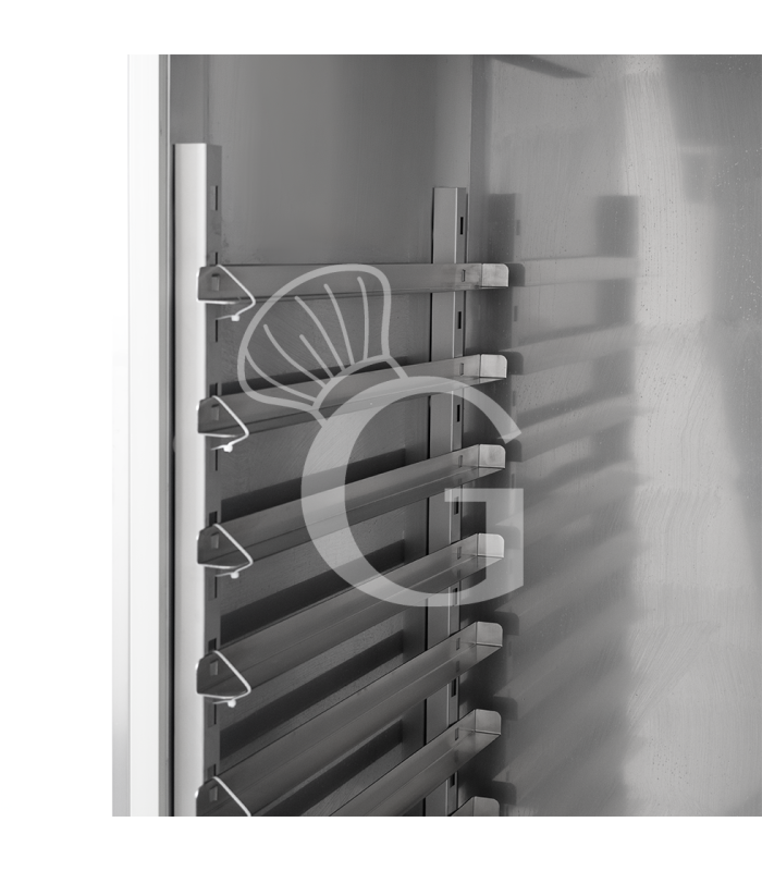 copy of Armadio refrigerato ventilato TN - porta in vetro - capacità 650 LT - tropicalizzato