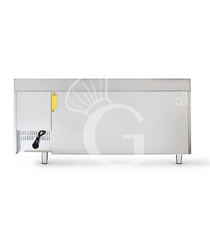 copy of Tavolo refrigerato - 2 porte - Prof. 700 - temperatura -2°C/+8°C