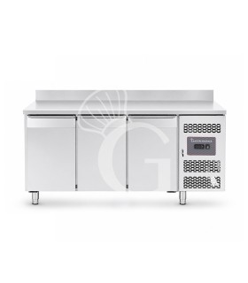 copy of Tavolo refrigerato - 2 porte - Prof. 700 - temperatura -2°C/+8°C