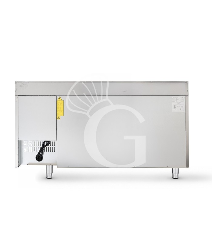 copy of Tavolo refrigerato - 2 porte - Prof. 700 - temperatura -2°C/+8°C