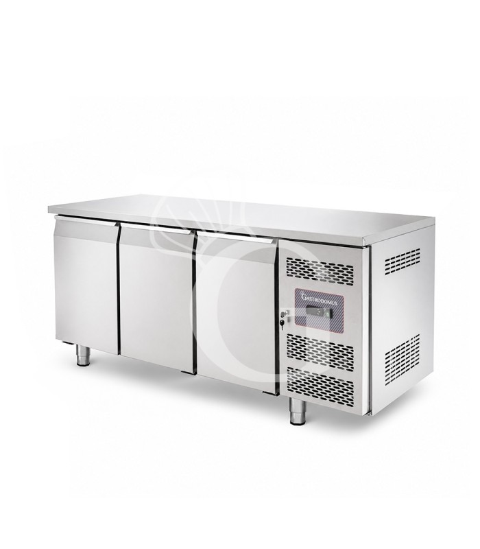 copy of Tavolo refrigerato - 2 porte - Prof. 700 - temperatura -2°C/+8°C