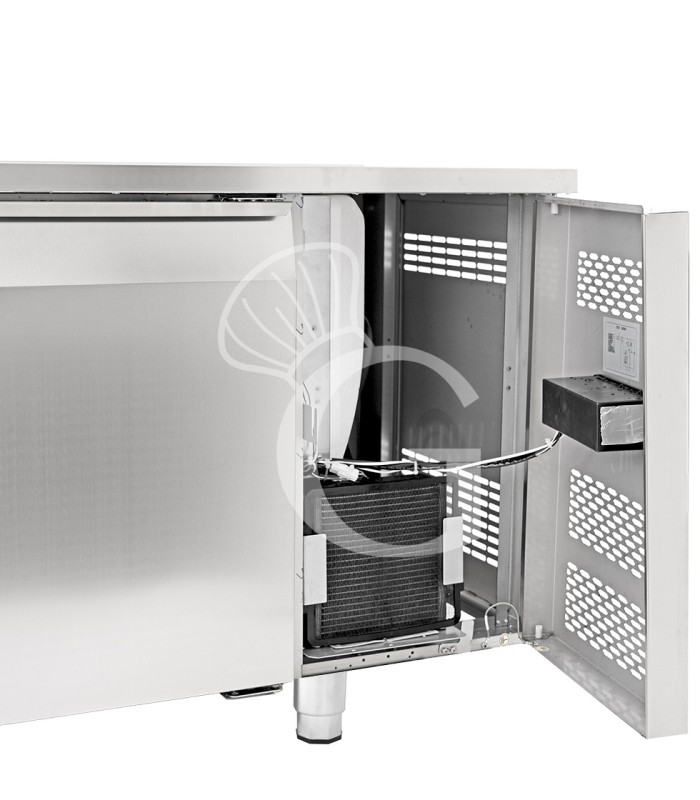 copy of Tavolo refrigerato - 2 porte - Prof. 700 - temperatura -2°C/+8°C