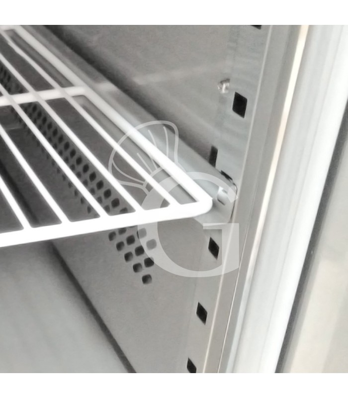 Tavolo refrigerato per pasticceria - 3 porte - 60 x 40 - alzatina
