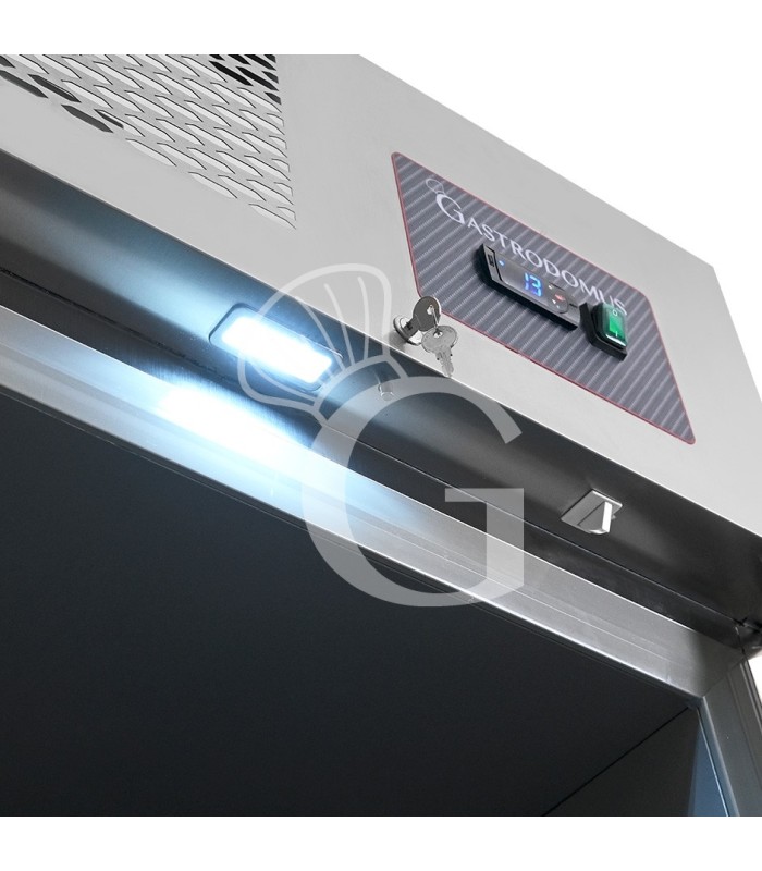 copy of Armadio refrigerato ventilato TN - porta in vetro - capacità 650 LT - tropicalizzato