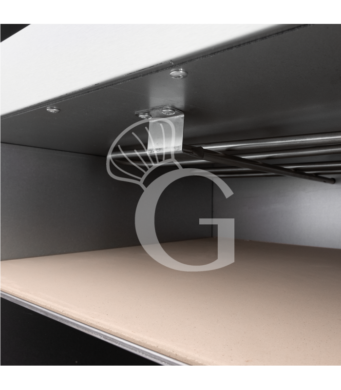 copy of Forno elettrico per 1 teglia 60x40 o 2 pizze 40 cm - 1 camera - controllo meccanico