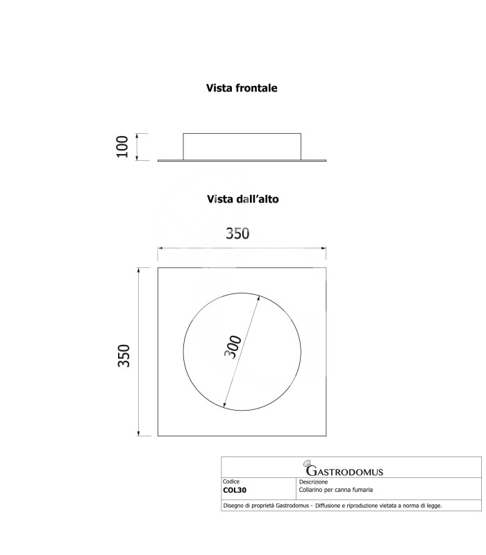 copy of Luce ad incasso 21 W, lunghezza 600 mm